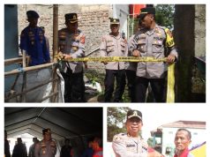 Akibat Pergeseran Tanah di Bantargadung, Kapolres Sukabumi Tinjau Lokasi Dan Salurkan Bantuan Untuk Pengungsi