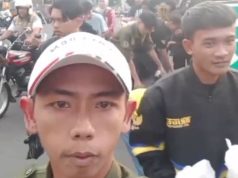 Tebar Berkah Ramadhan Brigez Dpc Singaparna Berbagi Takjil di Sekitar Persimpangan Gedung Bupati (Gebu)