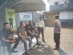 Cipkon Kamtibmas, Polsek Ciamis Polres Ciamis Asistensi ke Satpam PT. Abacus Ciamis