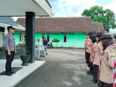 Polsek Banjarsari Polres Ciamis Binluh Rutin Saka Bhayangkara Banjarsari di Makopolsek