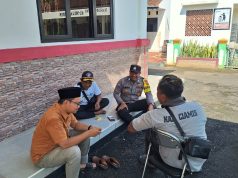 Perkuat Sinergitas, Polsek Sukadana Polres Ciamis Koorkom Kamtibmas Bareng Tokoh di Salakaria