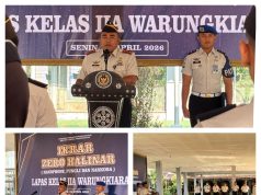 Pelaksanaan Ikrar Zero Halinar Di Pimpinan Langsung Kalapas Demi Terwujud Lingkungan Disiplin Dan Bersih