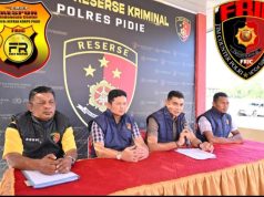 Polres Pidie Ungkap Kasus Curanmor, Tiga Pelaku Ditangkap