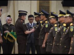 Jaksa Agung RI Lantik 14 Kejati dan Pejabat Eselon II : Perintahkan Tinggalkan Pola Kerja Lama
