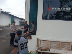 Cipkon Kamtibmas, Polsek Cikoneng Polres Ciamis Asistensi Binkamsa ke PT Mares Java Trasindo