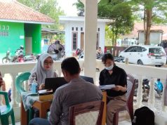 Polsek Lakbok Monitoring Kegiatan Skrining TBC di Desa Purwajaya Demi Dukung Kesehatan Masyarakat