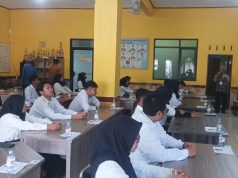 Polsek Ciamis Ikut Awasi Proses Seleksi Perangkat Desa Imbanagara