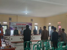 Polsek Cikoneng Polres Ciamis Datangi Kader Posyandu di Desa Gegempalan
