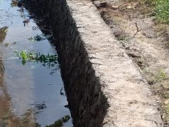 Proyek Tembok Kirmir Sungai Di Wilayah Desa Dampit Diduga Galian Pondasi Dangkal