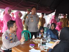 HUT Bhayangkara ke-80, Polres Ciamis Gelar Bakti Kesehatan untuk Warga Pamarican