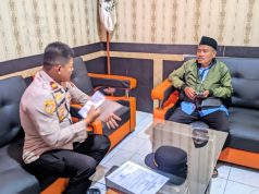 Perkuat Sinergitas, Kapolsek Koorkom Bersama Ketua FKDT Kecamatan Cihaurbeuti