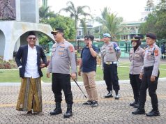 Polri Hadir Melayani Masyarakat, Kapolres Ciamis Pimpin Pengamanan Doa Bersama Relawan Dapur MBG