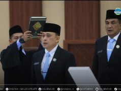 BNN RI Lantik Pejabat Administrasi Dan Penyidik Madya