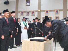 Bupati Sukabumi Kukuhkan Sekda Sekaligus Lantik Puluhan ASN Dilingkup Pemkab Sukabumi