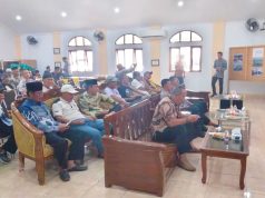 Polsek Panjalu Hadir Rapat Akbar Persiapan Acara Adat Nyangku Tahun 2026