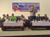 Polsek Cipaku Hadir dan Siaga Amankan Turnamen Bulutangkis Bhayangkara Tunas Baja Cup Tahun 2026