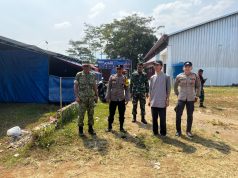 Perkuat Sinergitas, Polsek Cihaurbeuti Cek Area Lokasi Jelang Gelaran HKP ke 54 di Desa Sumberjaya