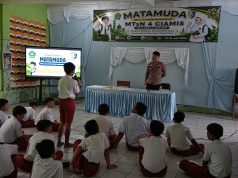 Polsek Cipaku Perkuat Pembinaan Generasi Muda melalui Edukasi Kenakalan Remaja di MTs Negeri 4 Cipaku