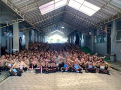 Polres Ciamis Perkuat Pembinaan Generasi Muda Melalui Edukasi MPLS di SMKN 1 Kawali