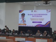 Polri Perkuat Sinergitas Antar Lembaga, Hadiri Penandatanganan Kerja Sama Pemkab Ciamis dan Rakor Internal Pemerintah Daerah