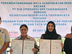 Semangat Kemerdekaan, PLN Tasikmalaya Perkuat Tata Kelola Melalui MoU dengan Kejari Kota Tasikmalaya