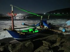 Perahu Katir Tanpa Awak Terdampar di Pantai Timur, Sat polair Polres Pangandaran dan Tim SAR Lakukan Pencarian Nelayan