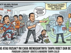 KTP Hilang Atau Rusak : Ini Cara Menggantinya Tanpa Ribet Dan Bebas Biaya