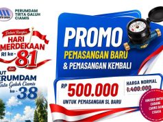 Perumdam Tirta Galuh Ciamis Hadirkan Promo Kemerdekaan, Pasang Baru Cukup Rp500 Ribu