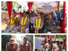 Perkuat Akses dan Mobilitas Warga Cibadak, Jembatan Merah Putih Presisi Kamandoran Resmi Beroperasi