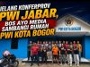 Silaturahmi ke Mako PWI Kota Bogor, Kang Andy Jualan Gagasan Ini Sebagai Modal Maju di Konferprov PWI Jabar