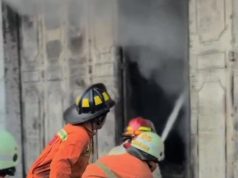 Damkar Ciamis Gerak Cepat Jinakkan Kebakaran Toko Cuci Gudang di Banjarsari, Kerugian Capai Rp.1,5 Miliar