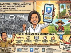 Semangat Peduli : Perpanjangan STNK Online, Hadirnya Negara di Genggaman Rakyat