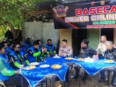 Ngopi Bareng Komunitas Ojol, Kapolres Ciamis Perkuat Sinergi Jaga Kamtibmas