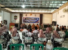 Polsek Ciamis Kawal Pelantikan Panitia Pilkades Mekarjadi, Jaga Tahapan Demokrasi Tetap Kondusif