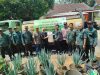 Polsek Cisaga Kawal Penyaluran 4.000 Liter Air Bersih untuk Warga Desa Wangunjaya