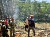 Polsek Rancah Gerak Cepat Cek TKP Kebakaran Lahan Bambu, Wujud Respons Polisi terhadap Laporan Warga