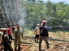 Polsek Rancah Gerak Cepat Cek TKP Kebakaran Lahan Bambu, Wujud Respons Polisi terhadap Laporan Warga
