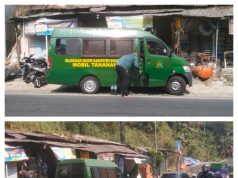 Diduga Mobil Tahanan Kejaksaan Kabupaten Sukabumi Mengisi BBM Eceran Jenis Pertalite