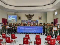 Sat Lantas Polres Ciamis Edukasi Prajurit TNI melalui Dikmas Lantas dan Safety Riding