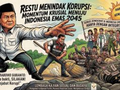 Restu Menindak Korupsi : Momentum Krusial Menuju Indonesia Eman 2045