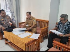 Polsek Lakbok Monitoring Tahapan Pilkades Desa Sukanagara, Pastikan Berjalan Aman dan Kondusif