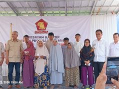 Gerindra Ciamis Resmikan Kantor DPC, Amir Mahpud Salurkan Santunan dan Beasiswa