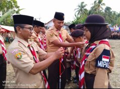 Polsek Banjarsari Hadiri Pembukaan LT II Pramuka Banjaranyar, Pastikan Kegiatan Berjalan Aman dan Kondusif