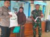 Polsek Lakbok Kawal Penyaluran Bantuan Beras untuk 405 KPM di Bantardawa