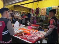 Sat Samapta Polres Ciamis Pantau Harga dan Ketersediaan Bahan Pokok, Pastikan Kondisi Pasar Tetap Aman