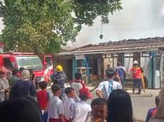 Kebakaran Hanguskan 1 Toko Kelontong dan 2 Rumah di Sindangjaya, Kerugian Ditaksir Ratusan Juta Rupiah