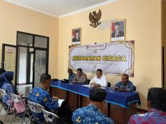 Polsek Cisaga Dukung Validasi Administrasi PBB-P2, Dorong Tertib Pengelolaan Keuangan Desa