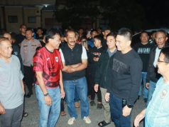 Nobar Timnas Indonesia vs Bangladesh di Rancah Berlangsung Meriah, Polres Ciamis Pastikan Kegiatan Aman dan Kondusif