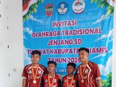 Reihan Sabet Juara 2 Egrang, Buka Peluang Wakili Ciamis ke Tingkat Provinsi