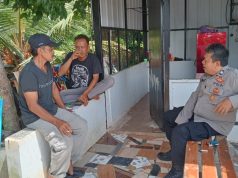 Bhabinkamtibmas Polsek Sukadana Sambangi Tokoh Masyarakat, Perkuat Sinergitas Jaga Kamtibmas